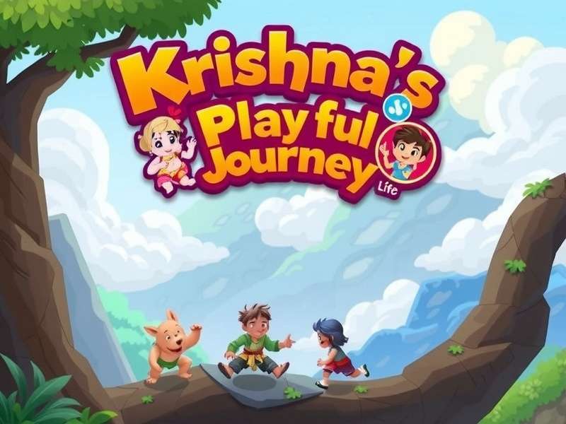 Krishna's Playful Journey Game Cover
